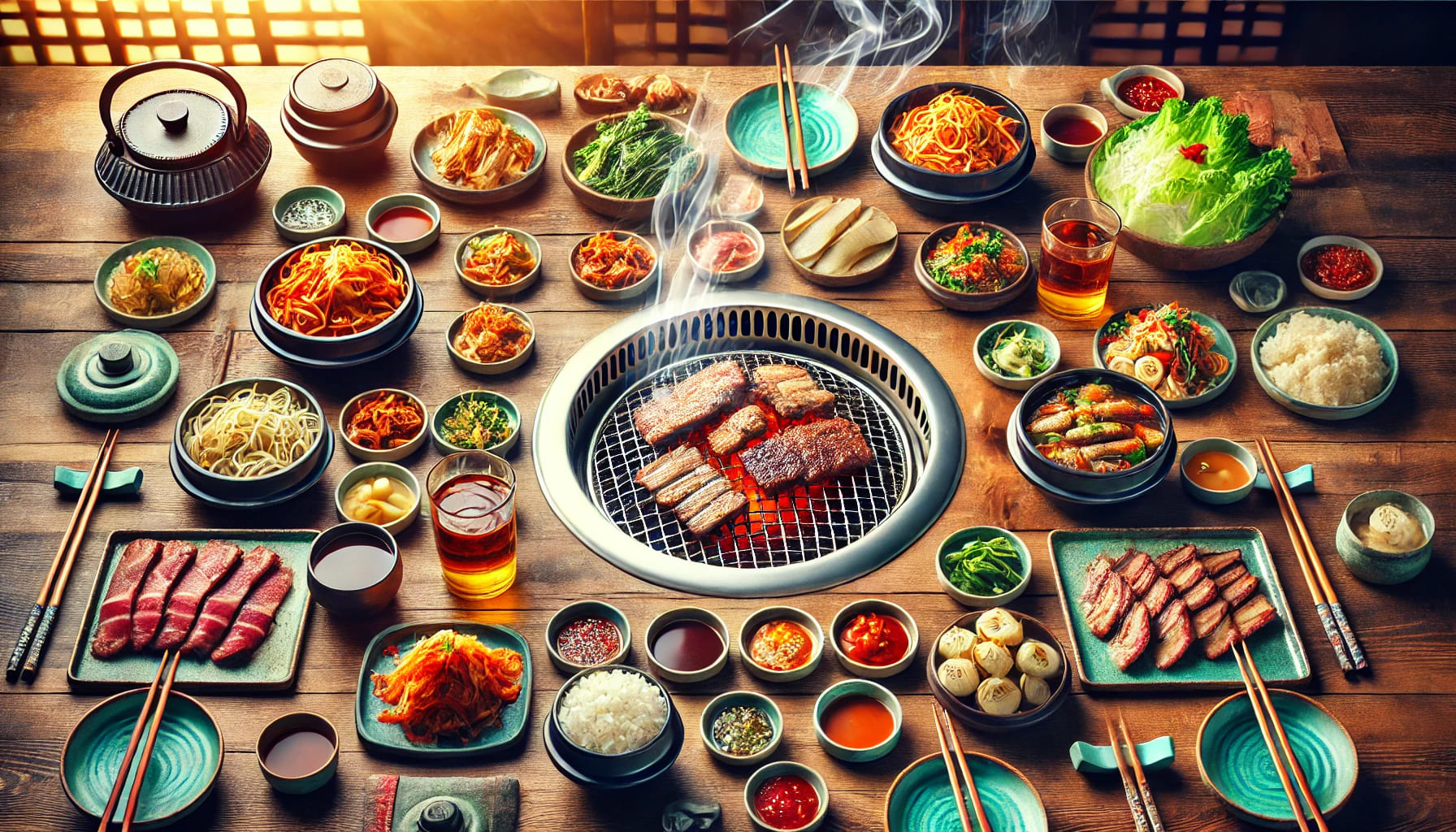 what side dishes go with korean bbq